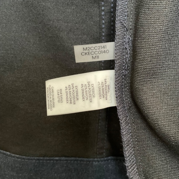 Calvin Klein Navy Jacket Size Medium NWOT - Picture 8 of 16